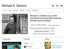 Tablet Screenshot of michaelasantoro.com